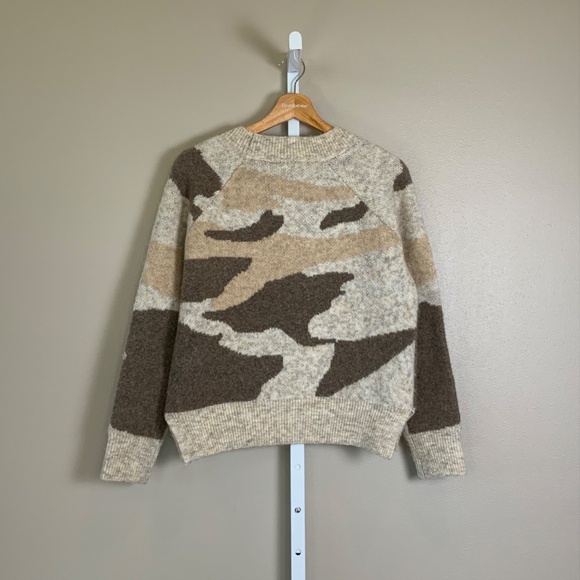 Anthropologie Moth Marjorie Camo Sweater - Picture 14 of 16